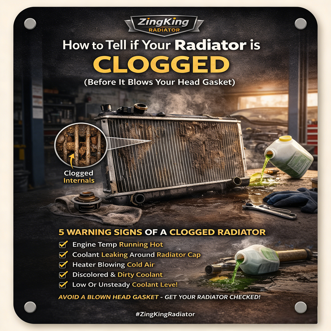 How to Tell If Your Radiator Is Clogged (Before It Blows Your Head Gasket)