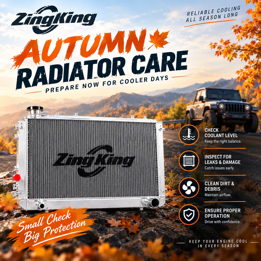 Seasonal Radiator Care: Essential Tips for Fall and Winter Driving