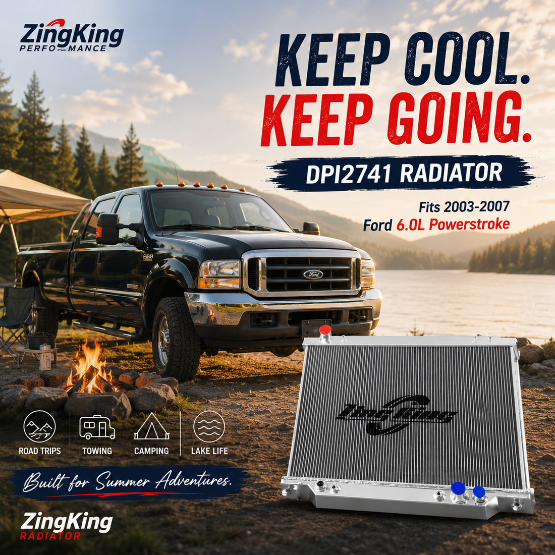 Summer Starts Here: Keep Your 6.0 Powerstroke Cool and Reliable